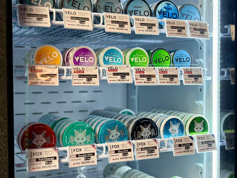 Cách đọc hàm lượng nicotine trên nhãn